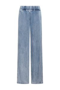LULU Mid-Rise Super Soft Pull-on Straight Leg Jean