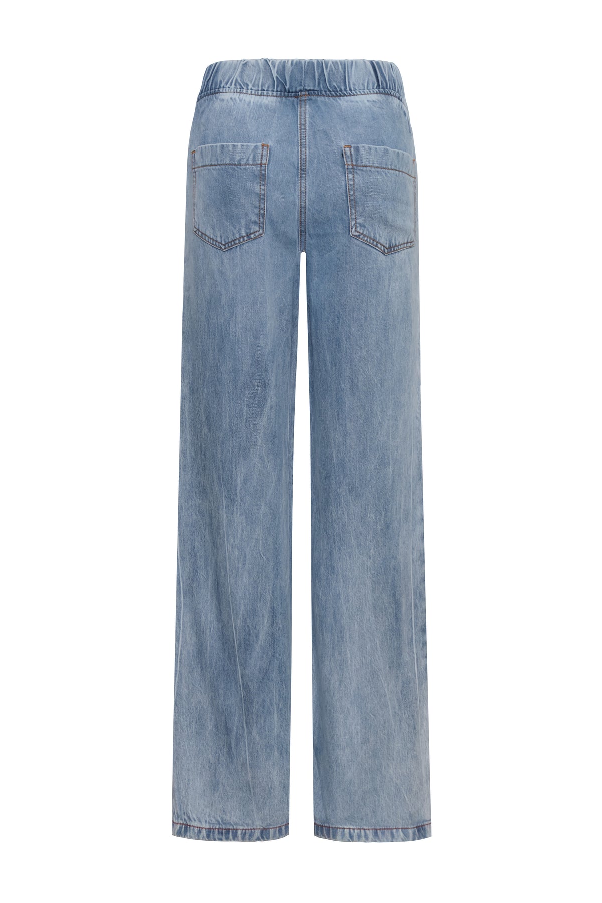 LULU Mid-Rise Super Soft Pull-on Straight Leg Jean