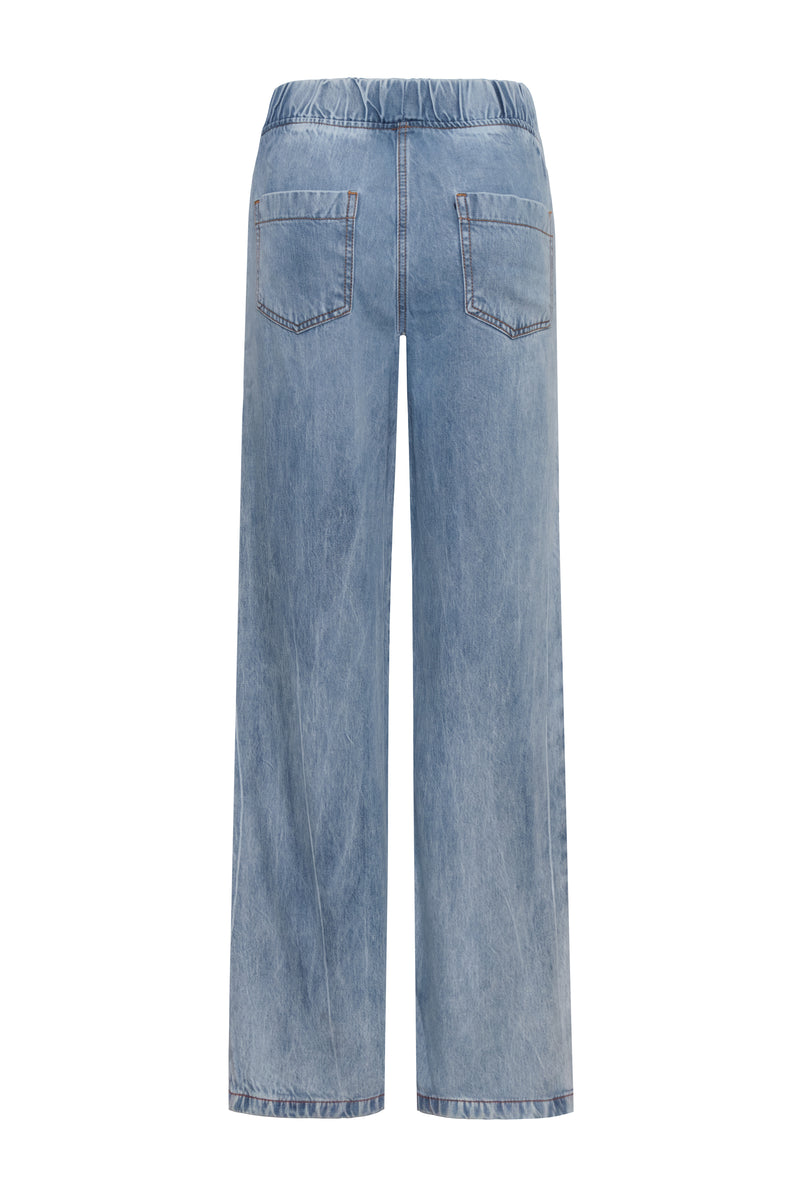 LULU Mid-Rise Super Soft Pull-on Straight Leg Jean