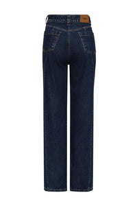 DENNIS Long Relaxed Straight Mid-Rise Jean