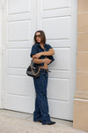 DENNIS Long Relaxed Straight Mid-Rise Jean