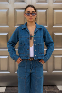 LOLA Denim Jacket Medium Blue